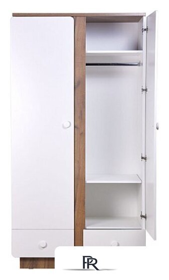 Шкаф распашной Polini Kids Ameli 4010 с ящиками 0002763.174 (белый/дуб крафт золотой) - Изображение №8 — Интернет-магазин ПроЗаказ