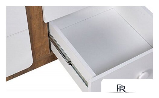 Шкаф распашной Polini Kids Ameli 4010 с ящиками 0002763.174 (белый/дуб крафт золотой) - Изображение №10 — Интернет-магазин ПроЗаказ