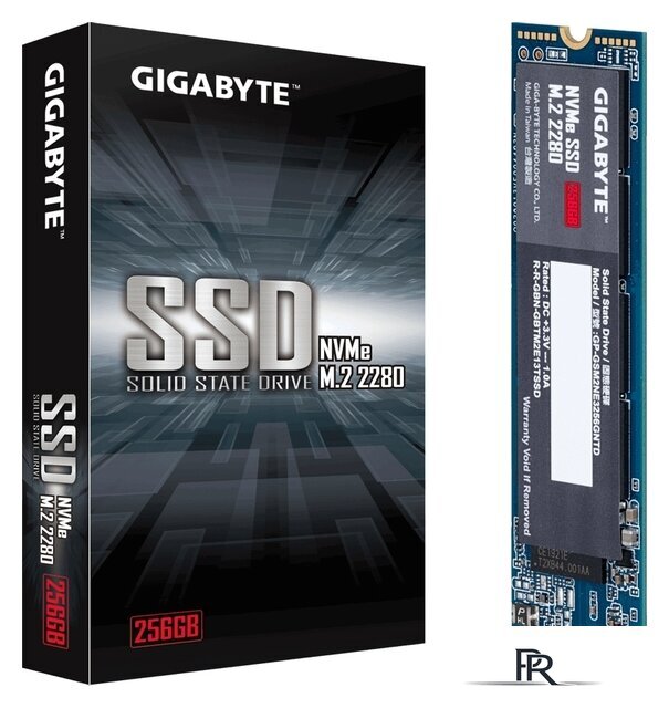 SSD Gigabyte NVMe 256GB GP-GSM2NE3256GNTD - Изображение №4 — Интернет-магазин ПроЗаказ
