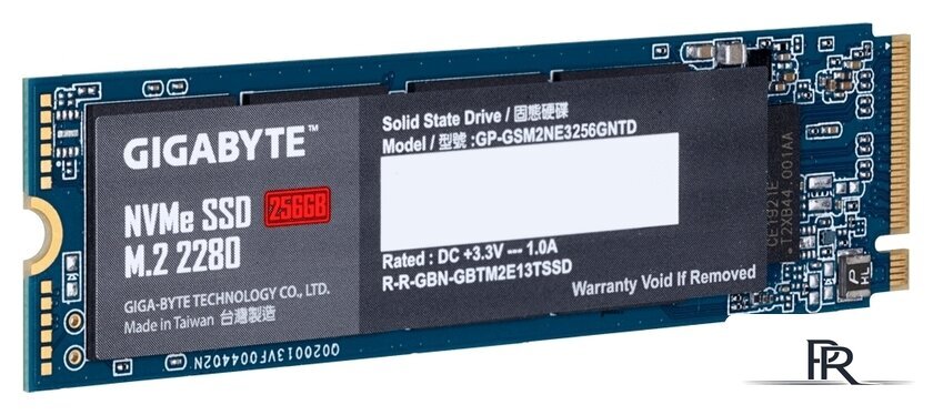 SSD Gigabyte NVMe 256GB GP-GSM2NE3256GNTD - Изображение №3 — Интернет-магазин ПроЗаказ