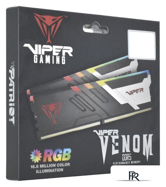 Оперативная память Patriot Viper Venom RGB 2x32ГБ DDR5 5600МГц PVVR564G560C40K - Изображение №6 — Интернет-магазин ПроЗаказ