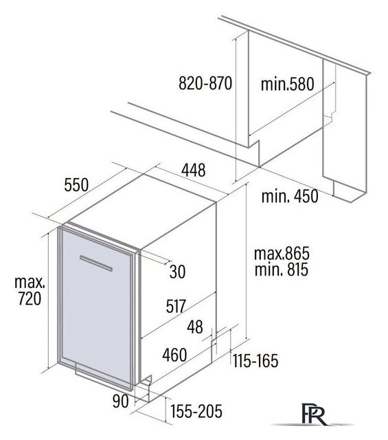 Встраиваемая посудомоечная машина Schtoff SVA 45106 A - Изображение №11 — Интернет-магазин ПроЗаказ