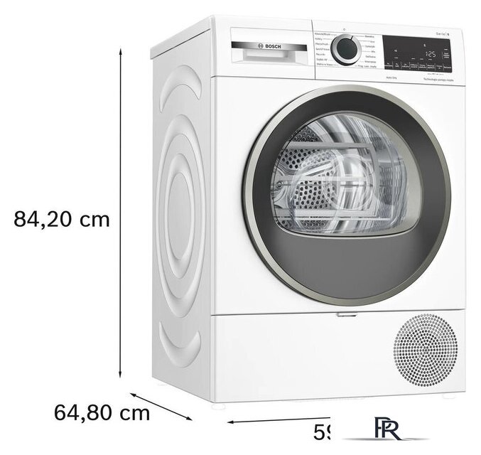 Сушильная машина Bosch Serie 6 WQG1417EPL - Изображение №6 — Интернет-магазин ПроЗаказ