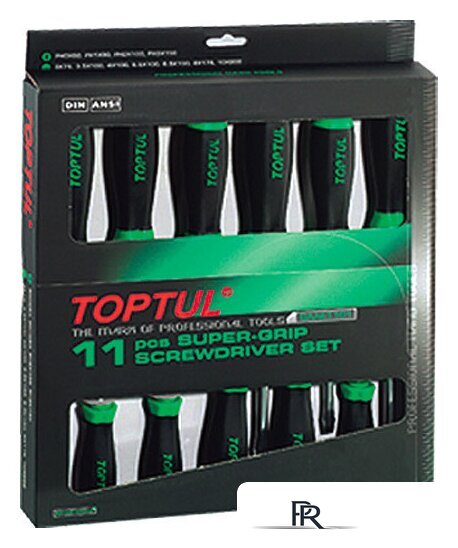 Набор отверток Toptul GAAE1101 11 предметов - Изображение №1 — Интернет-магазин ПроЗаказ