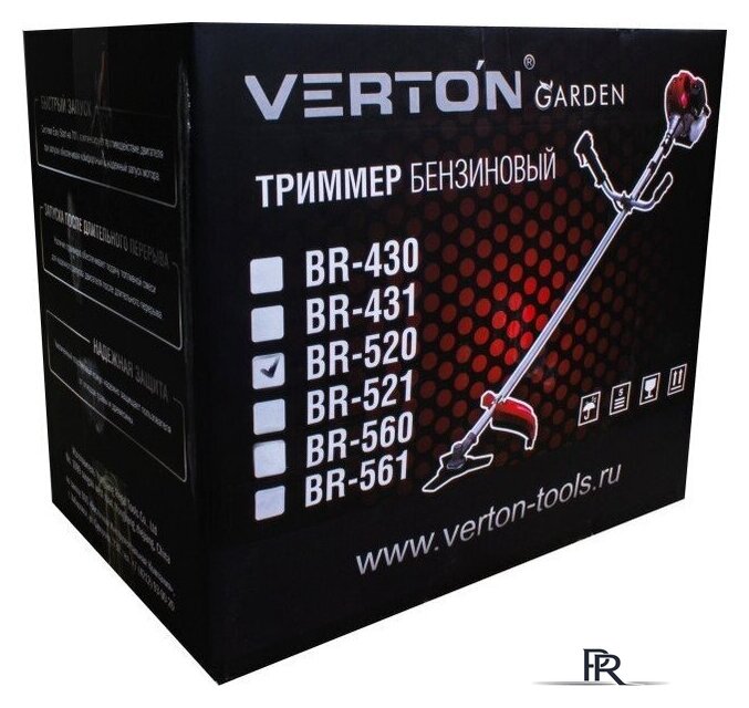 Триммер Verton Garden BR-520 Basic - Изображение №7 — Интернет-магазин ПроЗаказ