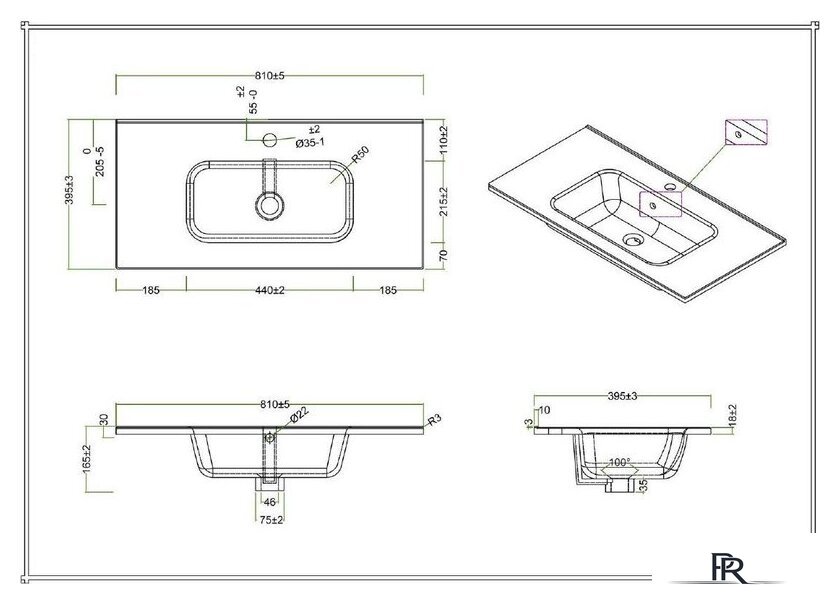  BelBagno Тумба с умывальником 39-800/390-2C-SO-RNN + BB800/390ETL - Изображение №14 — Интернет-магазин ПроЗаказ