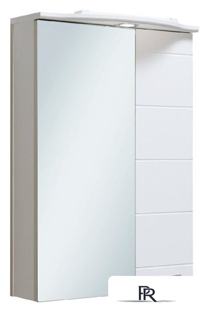  Runo Шкаф с зеркалом для ванной Кипарис 50 правый - Изображение №2 — Интернет-магазин ПроЗаказ