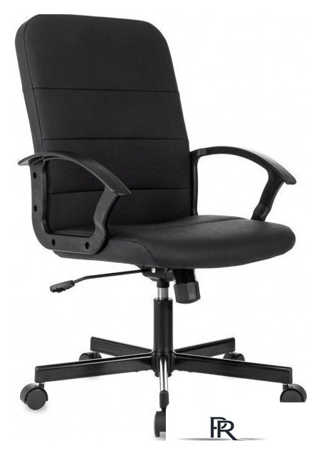 Офисное кресло Бюрократ Triest (черный, экокожа) - Изображение №1 — Интернет-магазин ПроЗаказ