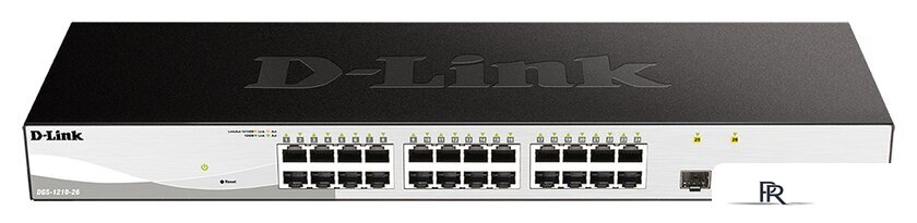 Настраиваемый коммутатор D-Link DGS-1210-26/F1A - Изображение №1 — Интернет-магазин ПроЗаказ