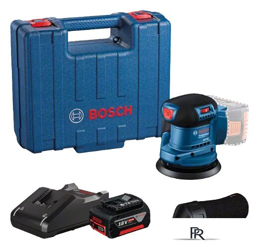 Эксцентриковая шлифмашина Bosch GEX 185-LI Professional 06013A5021 (с 1-м АКБ, кейс) - Изображение №1 — Интернет-магазин ПроЗаказ
