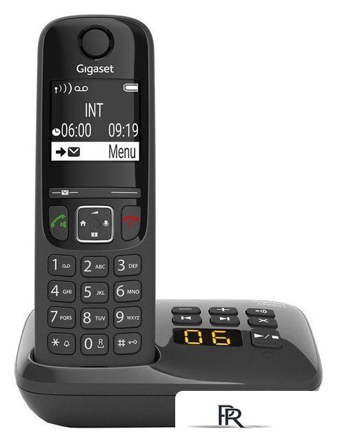 Радиотелефон Gigaset AS690A (черный) - Изображение №1 — Интернет-магазин ПроЗаказ