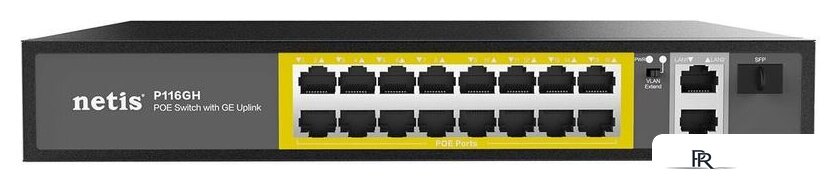Неуправляемый коммутатор Netis P116GH - Изображение №1 — Интернет-магазин ПроЗаказ