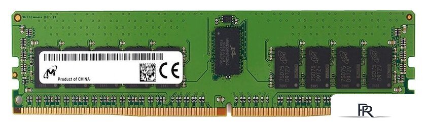 Оперативная память Micron 16GB DDR4 PC4-23400 MTA18ASF2G72PDZ-2G9E1 - Изображение №1 — Интернет-магазин ПроЗаказ