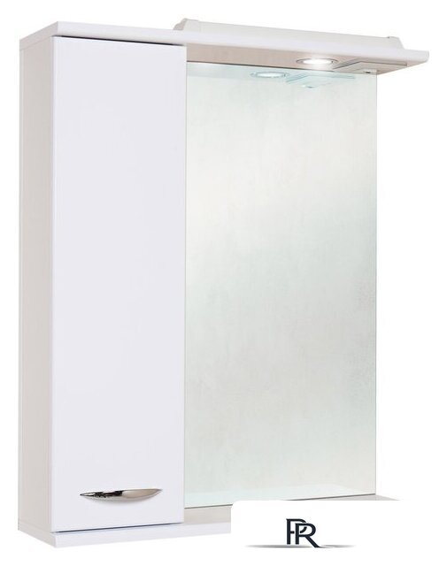  Onika Шкаф с зеркалом Ника 60.01 левый (белый) [206015] - Изображение №1 — Интернет-магазин ПроЗаказ