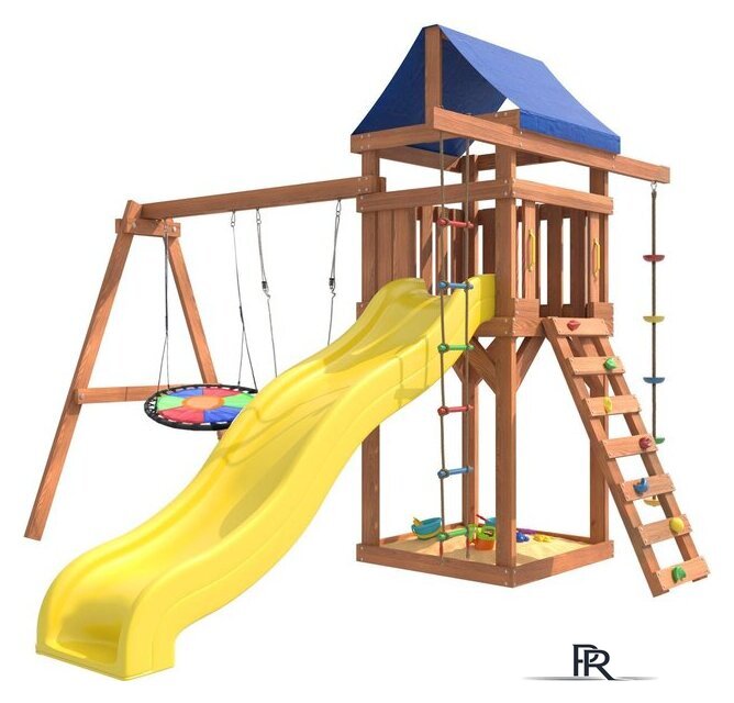 Игровой комплекс National Tree Company Качели лодочка и гнездо Свиби IgroWoods ДП-8 - Изображение №2 — Интернет-магазин ПроЗаказ