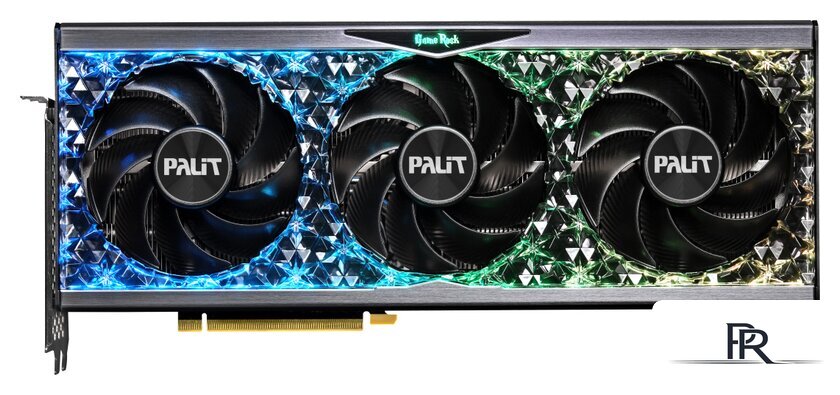 Видеокарта Palit GeForce RTX 4070 Ti GameRock NED407T019K9-1045G - Изображение №1 — Интернет-магазин ПроЗаказ