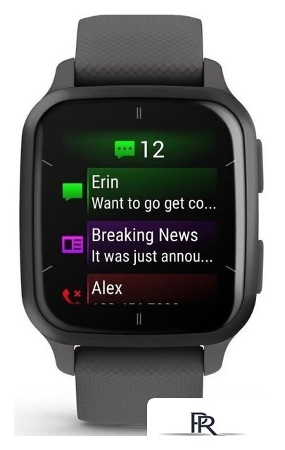 Умные часы Garmin Venu Sq 2 (темно-серый) - Изображение №4 — Интернет-магазин ПроЗаказ