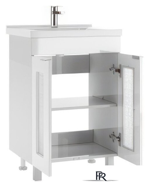  Айсберг Тумба под умывальник Миранда 60 Кристалл без ящика - Изображение №3 — Интернет-магазин ПроЗаказ