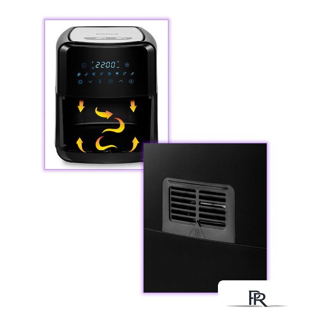 Аэрогриль (аэрофритюрница) Kitfort KT-2239 - Изображение №5 — Интернет-магазин ПроЗаказ