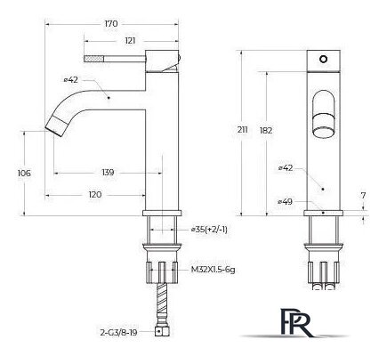 Смеситель Cezares RELAX-LS1-01-W0 - Изображение №2 — Интернет-магазин ПроЗаказ