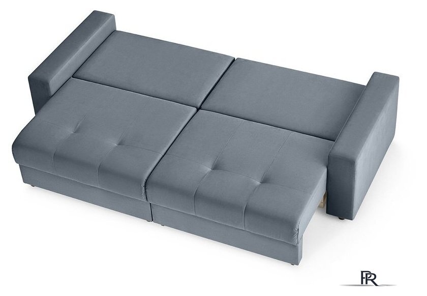 Диван Mio Tesoro Манчестер 292 1.5ек-1.5ек (968 серый) - Изображение №9 — Интернет-магазин ПроЗаказ