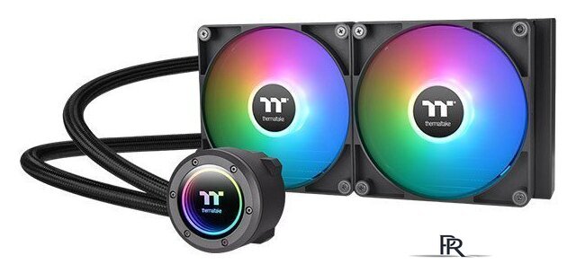 Система жидкостного охлаждения для процессора Thermaltake TH280 V2 ARGB CL-W375-PL14SW-A - Изображение №1 — Интернет-магазин ПроЗаказ