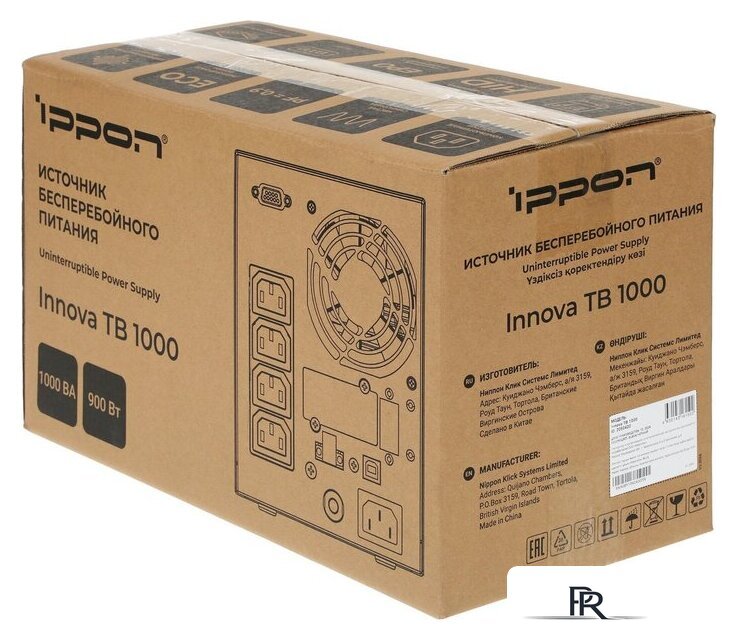 Источник бесперебойного питания IPPON Innova TB 1000 2050420 - Изображение №12 — Интернет-магазин ПроЗаказ