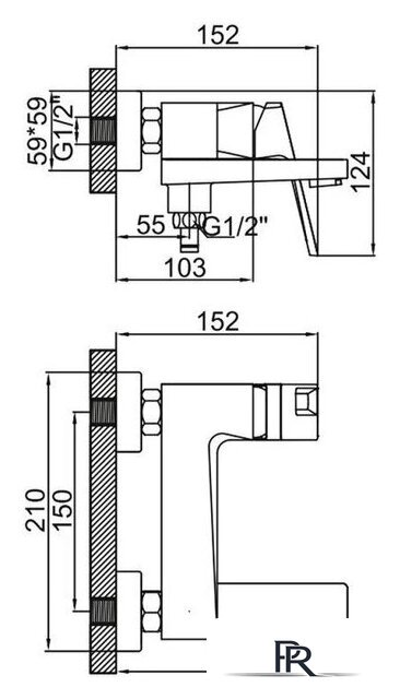 Смеситель Ledeme L3192 - Изображение №2 — Интернет-магазин ПроЗаказ