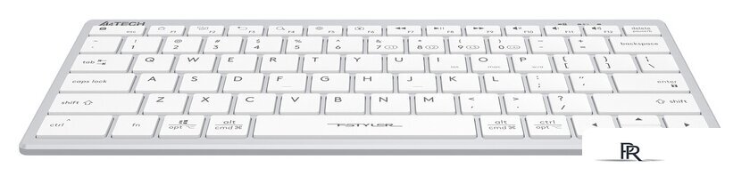 Клавиатура A4Tech Fstyler FBX51C (серебристый/белый) - Изображение №8 — Интернет-магазин ПроЗаказ