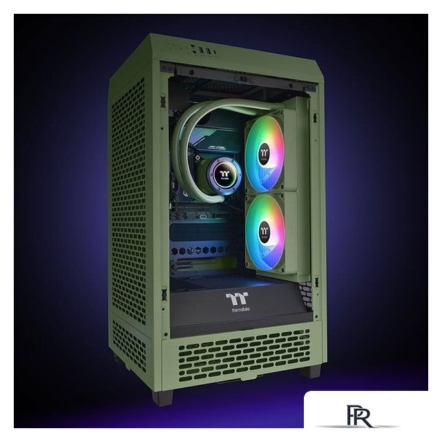 Система жидкостного охлаждения для процессора Thermaltake TH280 V2 ARGB CL-W375-PL14MG-A - Изображение №6 — Интернет-магазин ПроЗаказ