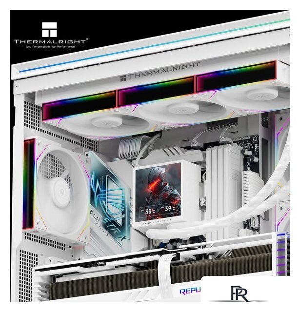 Система жидкостного охлаждения для процессора Thermalright Peerless Vision 360 ARGB (белый) - Изображение №4 — Интернет-магазин ПроЗаказ