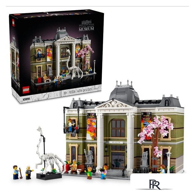 Конструктор LEGO Icons 10326 Музей естественной истории - Изображение №2 — Интернет-магазин ПроЗаказ