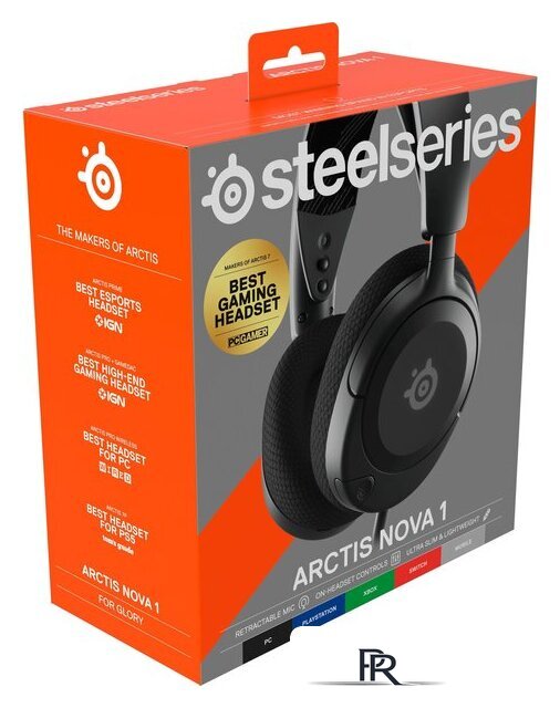 Наушники SteelSeries Arctis Nova 1 (черный) - Изображение №11 — Интернет-магазин ПроЗаказ