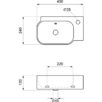 Умывальник Lavinia Boho Bathroom Sink Slim 33311051 - Превью изображения №6 — Интернет-магазин ПроЗаказ