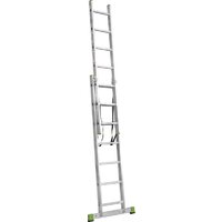 Лестница-стремянка Новая высота NV 222 алюминиевая двухсекционная 2x7 ступеней - Превью изображения №3 — Интернет-магазин ПроЗаказ