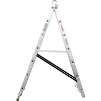 Лестница-стремянка Новая высота NV 222 алюминиевая двухсекционная 2x7 ступеней - Превью изображения №4 — Интернет-магазин ПроЗаказ