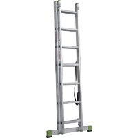 Лестница-стремянка Новая высота NV 222 алюминиевая двухсекционная 2x7 ступеней - Превью изображения №5 — Интернет-магазин ПроЗаказ