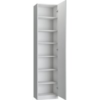 Шкаф-пенал Макс Стайл Kart 18 BySpan 219x50x42 8B4250 (белый 601) - Превью изображения №2 — Интернет-магазин ПроЗаказ
