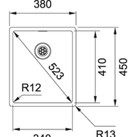 Кухонная мойка Franke Box BXX 210/110–34 127.0453.653 - Превью изображения №2 — Интернет-магазин ПроЗаказ