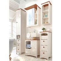  Диприз Тумба Paula Д.20037.1 (белый воск/черри) - Превью изображения №3 — Интернет-магазин ПроЗаказ