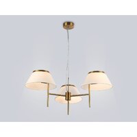 Подвесная люстра Ambrella LH72471/3 BS/WH (латунь/белый) - Превью изображения №3 — Интернет-магазин ПроЗаказ