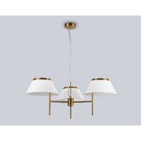 Подвесная люстра Ambrella LH72471/3 BS/WH (латунь/белый) - Превью изображения №4 — Интернет-магазин ПроЗаказ