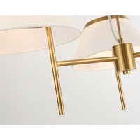 Подвесная люстра Ambrella LH72471/3 BS/WH (латунь/белый) - Превью изображения №5 — Интернет-магазин ПроЗаказ