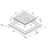 Варочная панель Krona Laurel 45 BL - Превью изображения №8 — Интернет-магазин ПроЗаказ