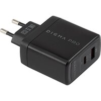 Сетевое зарядное Digma DPW6A (черный) - Превью изображения №3 — Интернет-магазин ПроЗаказ