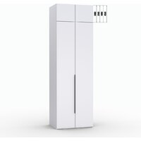 Шкаф распашной Кастанье Модерн ВШ 900.35 (белый) - Превью изображения №4 — Интернет-магазин ПроЗаказ