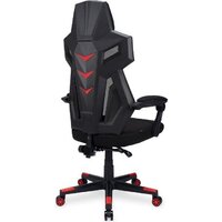 Игровое (геймерское) кресло Оклик 111G (черный/красный с подголовником/черный) - Превью изображения №9 — Интернет-магазин ПроЗаказ