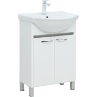 Aquanet Тумба под умывальник Донна 80 294391 (белый глянец)
