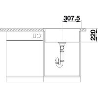 Кухонная мойка Blanco Pleon 6 527319 (вулканический серый) - Превью изображения №6 — Интернет-магазин ПроЗаказ