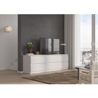 Комод НК-Мебель Stern ТВ-6Я 190 72677770 (белый) - Превью изображения №3 — Интернет-магазин ПроЗаказ